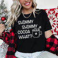Shimmy Shimmy Hot Chocolate Winter Christmas Cozy Vintage Seasonal Holiday Graphic Tee