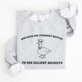 Silly Goose Funny Aesthetic Cozy Graphic Playful Quirky Banter Artwork Sweatshirt
