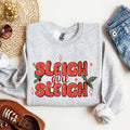 Sleigh Girl Sleigh Christmas Holly Retro Santa Xmas Festive Holiday Vintage Sweatshirt