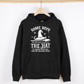 Season Of The Witch Retro Halloween Monster Artwork And Sassy Spooky Vibes Graphic Hoodie