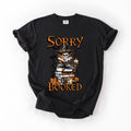 Sorry I'm Booked Skeleton Halloween Library Reading Edition Exclusive Comfort Colors Tee