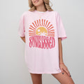 Sunkissed Beach Fun Sunset Beach Wear Palm Tree Hot Girl Summer Comfort Colors Tee