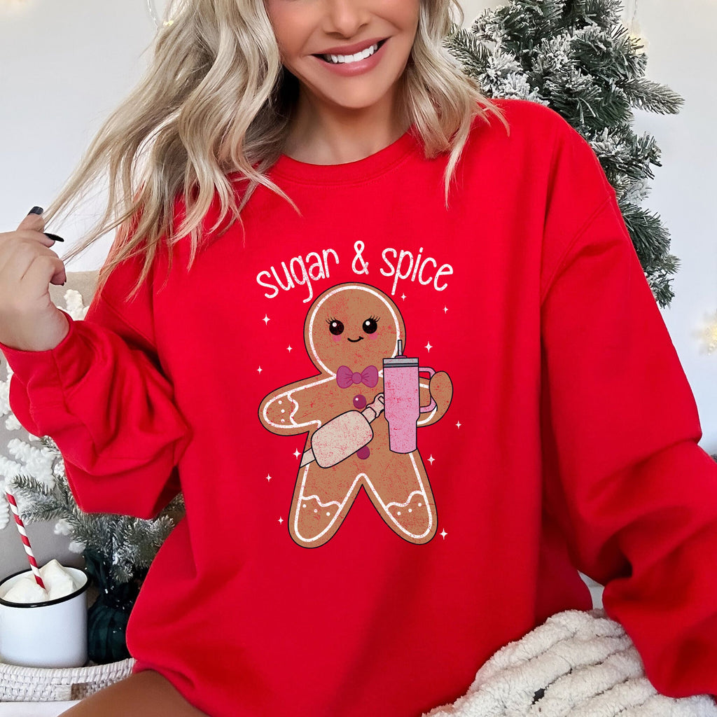 Super And Spice Gingerbread Man Stanley Holiday Edition Cozy Seasonal Collection Sweatshirt