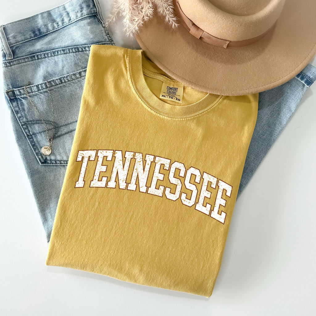 Tennessee Football Tailgate Party Game Day University Pride Statewide Edition Comfort Colors Tee