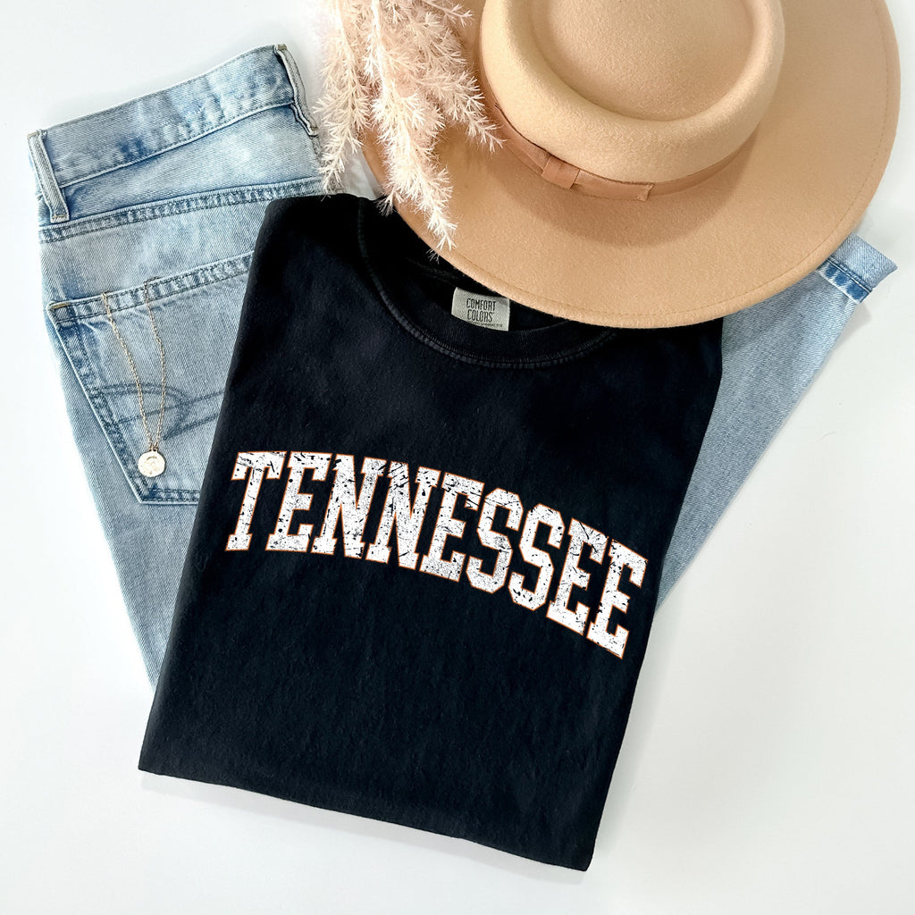 Tennessee Football Tailgate Party Game Day University Pride Statewide Edition Comfort Colors Tee
