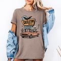 The Skeleton Motel Spooky Halloween Scene With Haunting Motel Vibes Limited Edition Collectible Print Graphic Tee