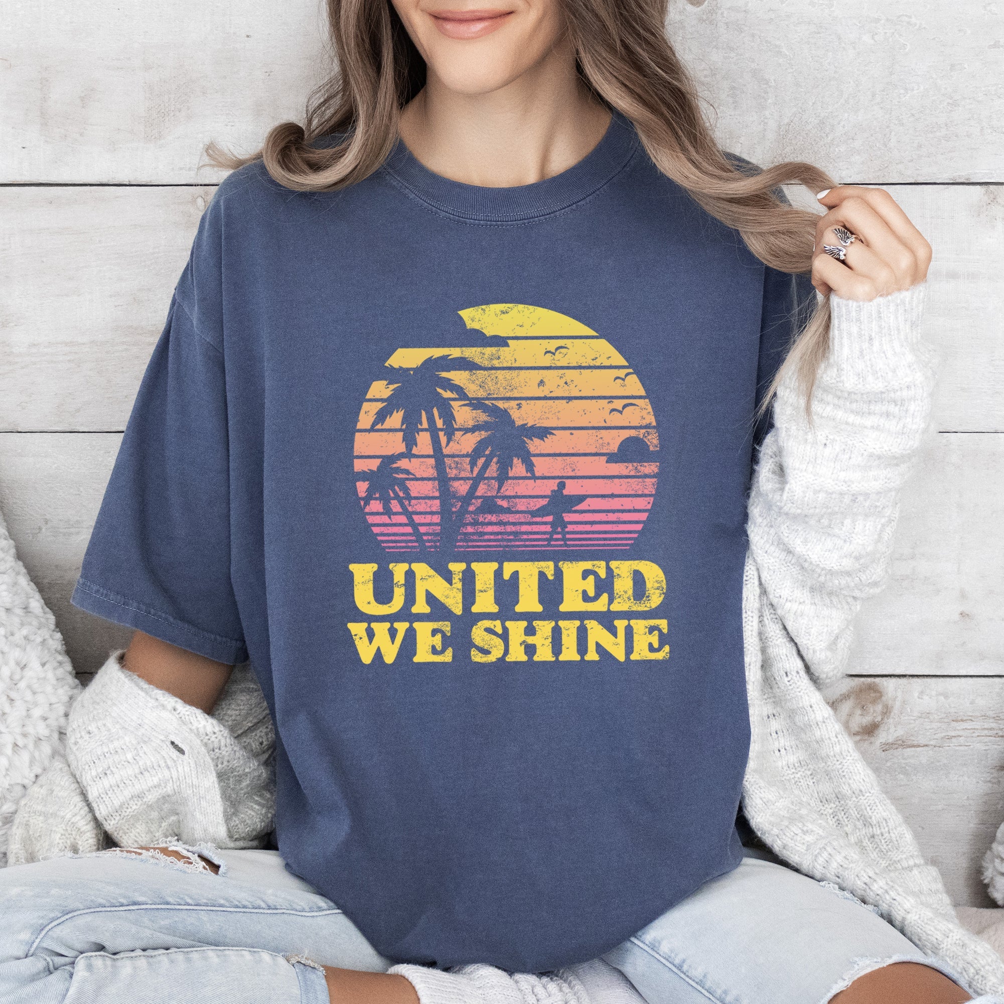 United We Shine Comfort Colors Tee