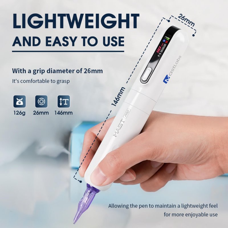 Dragonhawk Wireless Tattoo Pen Machine With 3.0MM Stroke Bluetooth Verison | Mast Y22 Pro