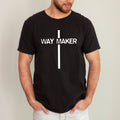 Way Maker Faith Cross Jesus Gospel Religious Inspirational Modern Christian Comfort Colors Tee