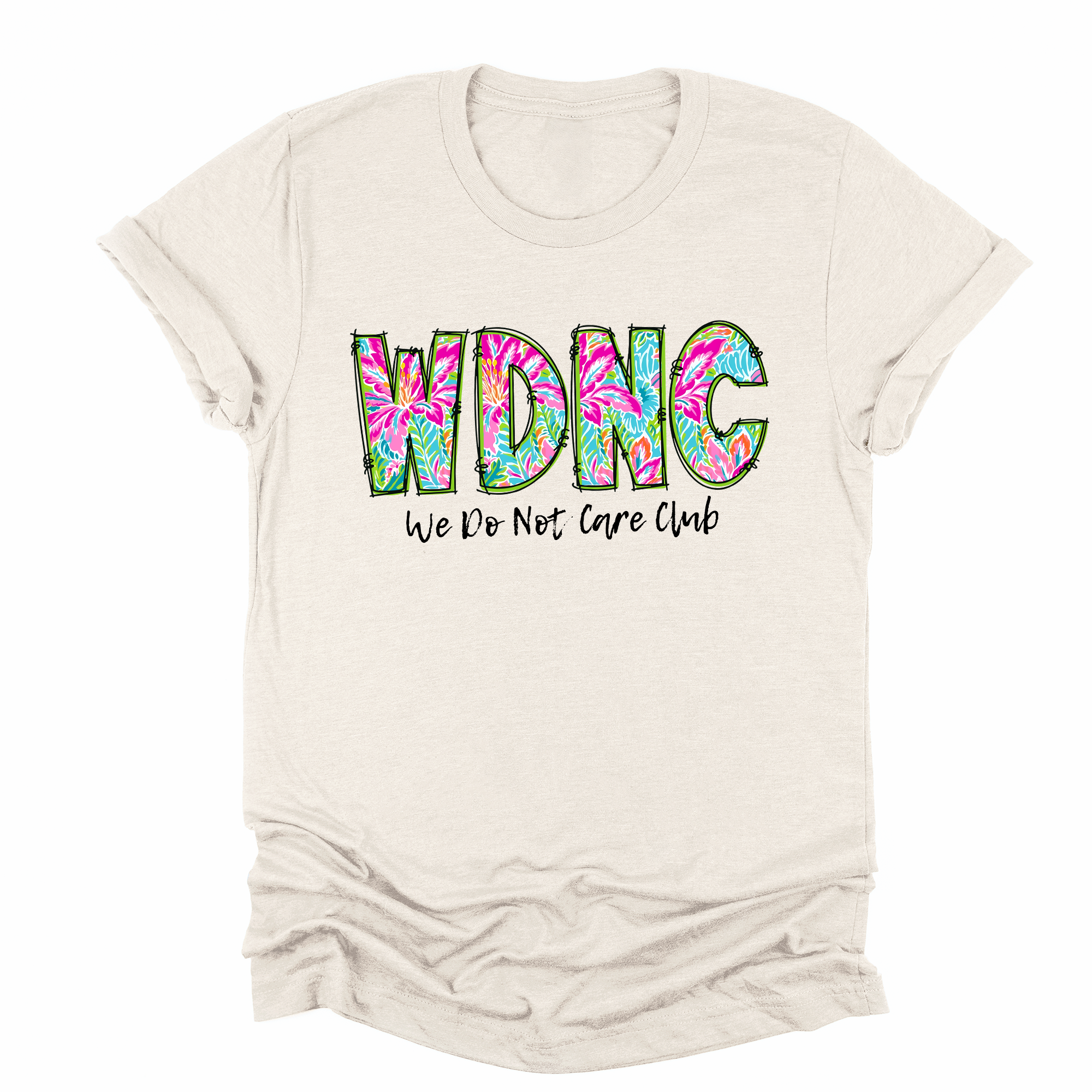 We Do Not Care Club Graphic Tee