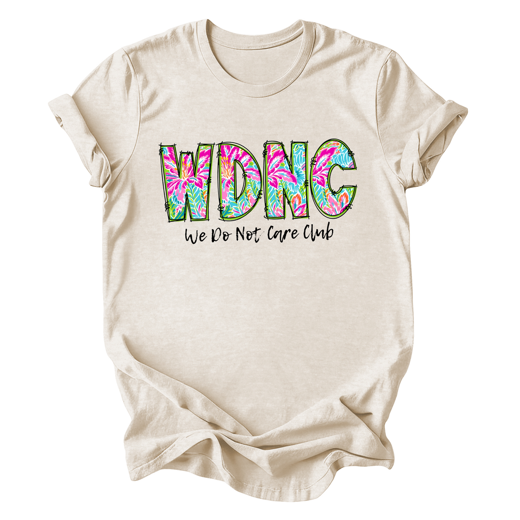 We Do Not Care Club Graphic Tee