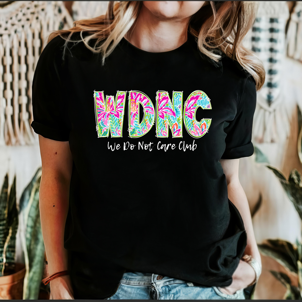 We Do Not Care Club WDNC Graphic Tee