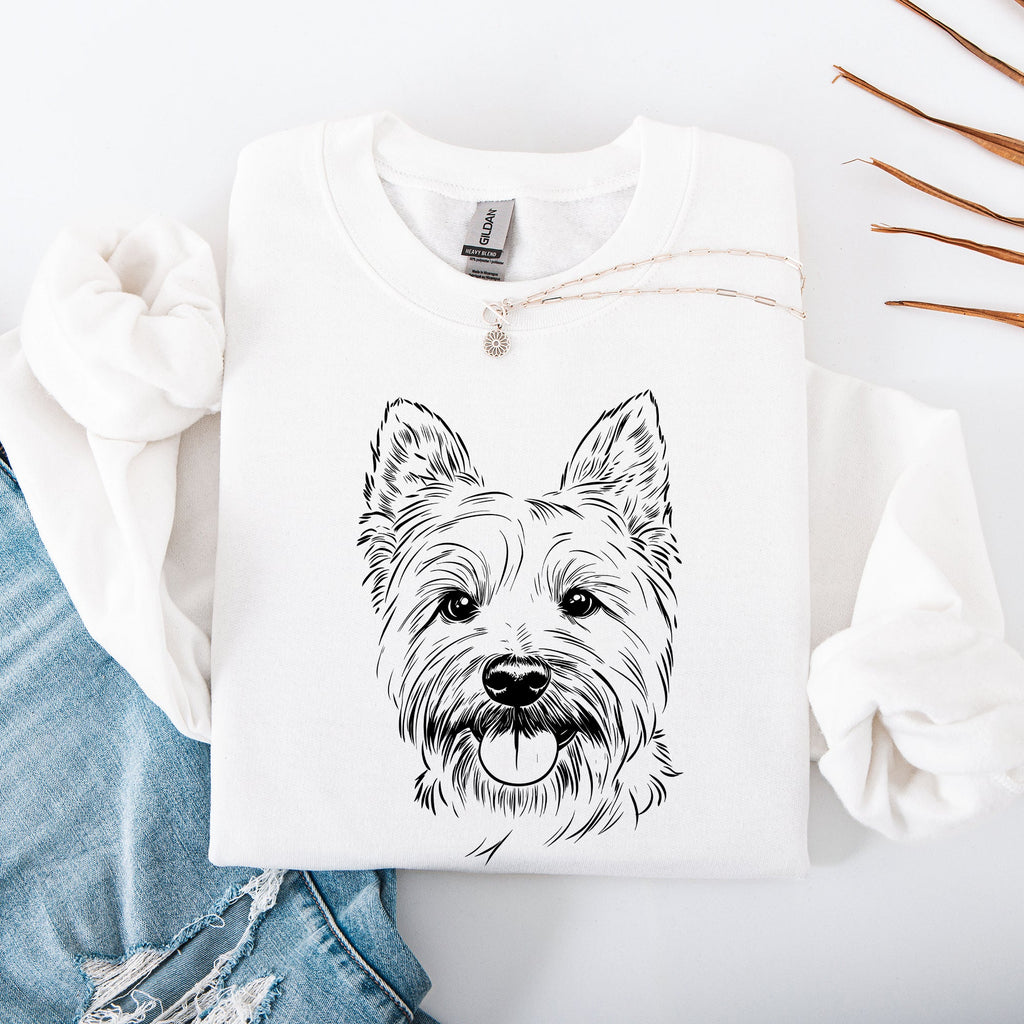 Westie Pride West Highland White Terrier Dog Lover Apparel For The True Westie Fan Sweatshirt