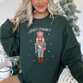 What's Crackin, Nutcracker Holiday Cheer Edition with Classic Christmas Charm Sweatshirt