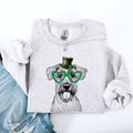 Wheaten Terrier Adorable Dog St Patrick's Day Lucky Irish Heritage Cozy Sweatshirt