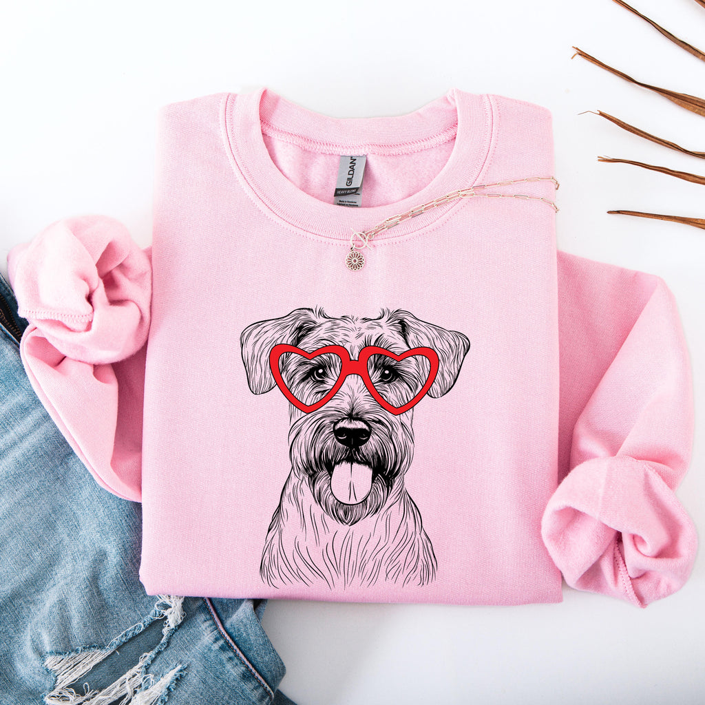 Wheaten Terrier Dog Lover Apparel Celebrate Your Beloved Breed Pride Cozy Cotton Blend Sweatshirt