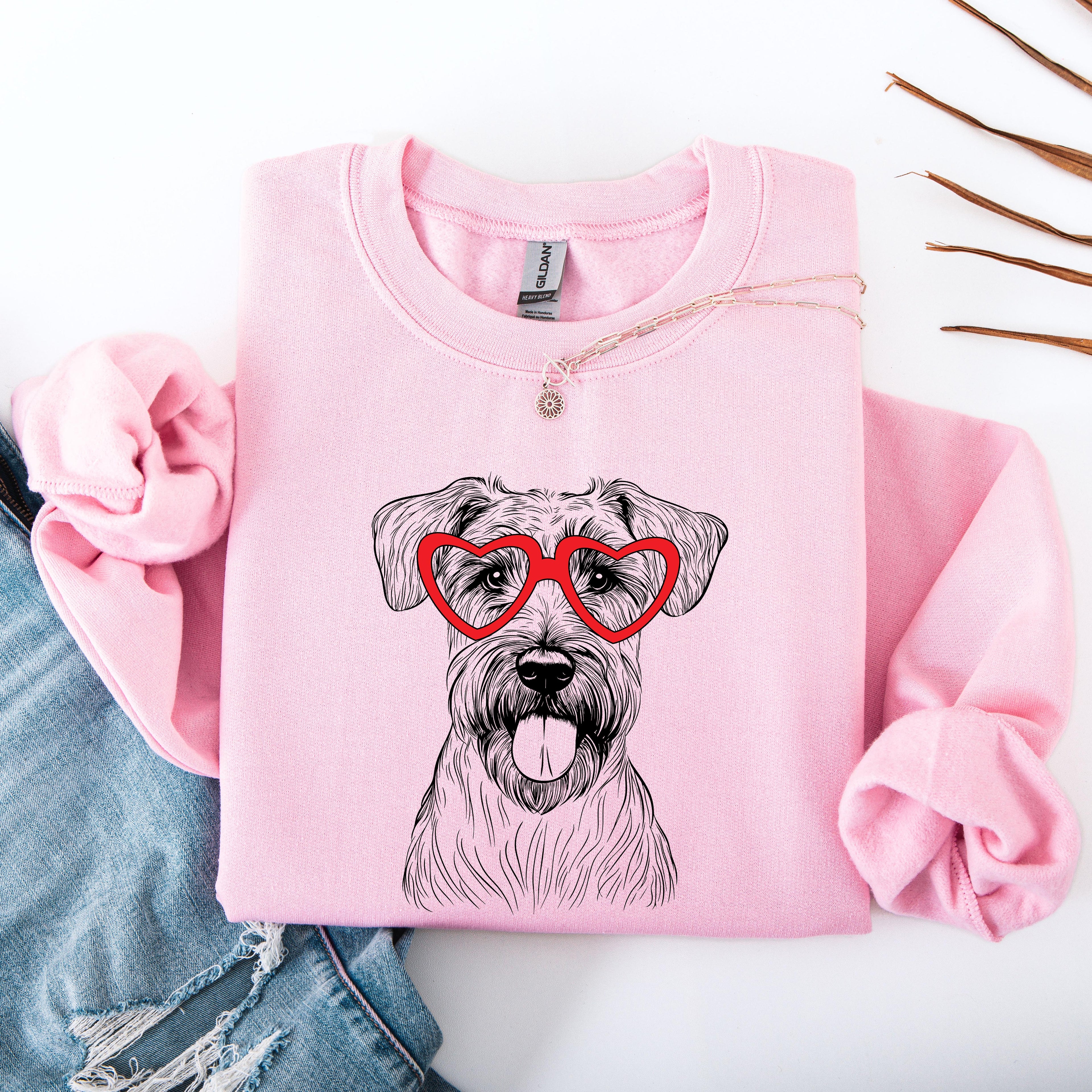 Wheaten Terrier Dog Lover Apparel Celebrate Your Beloved Breed Pride Cozy Cotton Blend Sweatshirt