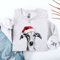Whippet Dog Lover Graphic Art Design Featuring Silhouette And Playful Fonts Sweatshirt