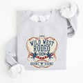 Wild West Rodeo Show Bronco Riding Cowboy Cowgirl Classic Western Adventure Sweatshirt