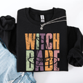 Witch Babe Halloween Mood Vibes Cozy Nightfall Mystic Spirit Edition Extra Sweatshirt
