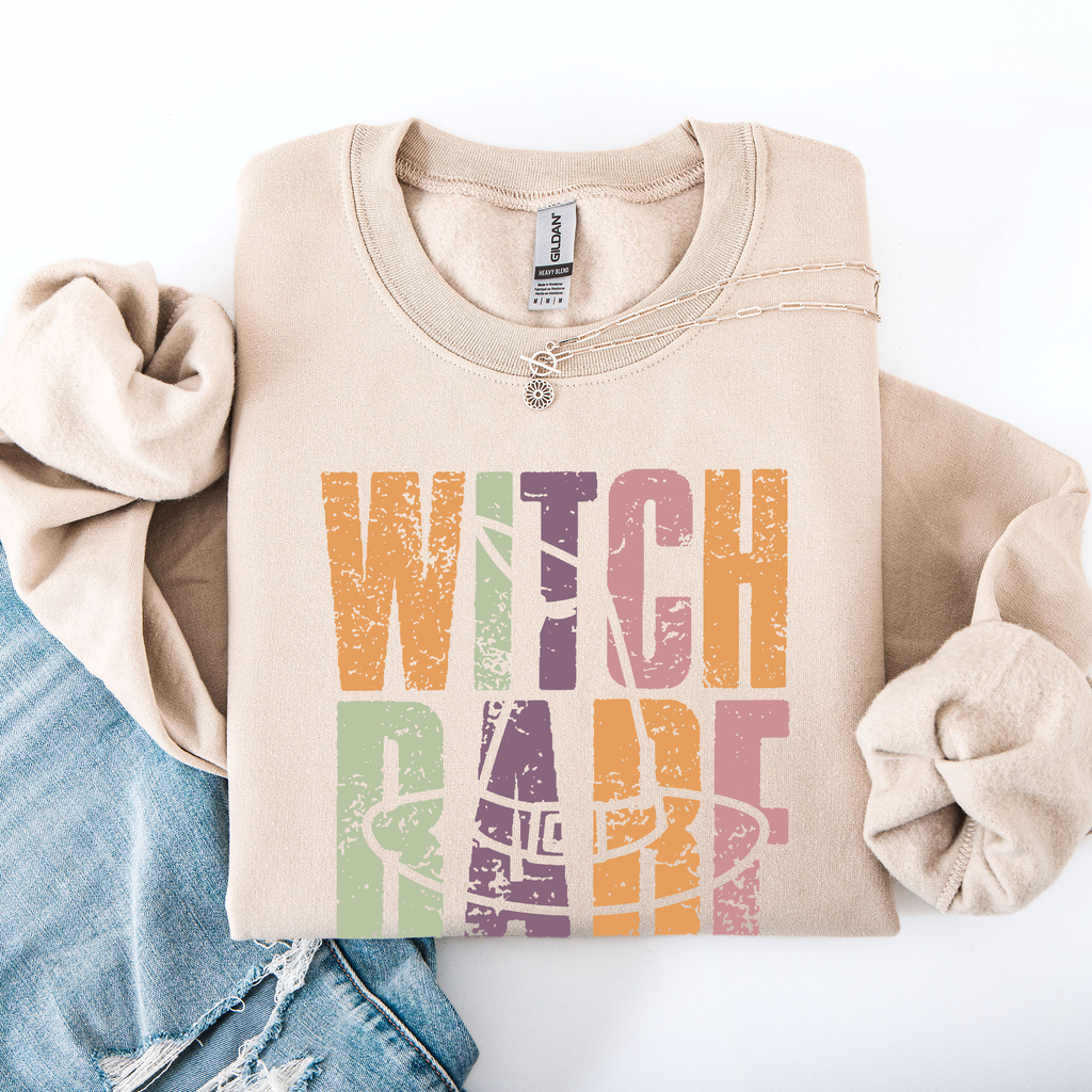 Witch Babe Halloween Mood Vibes Cozy Nightfall Mystic Spirit Edition Extra Sweatshirt