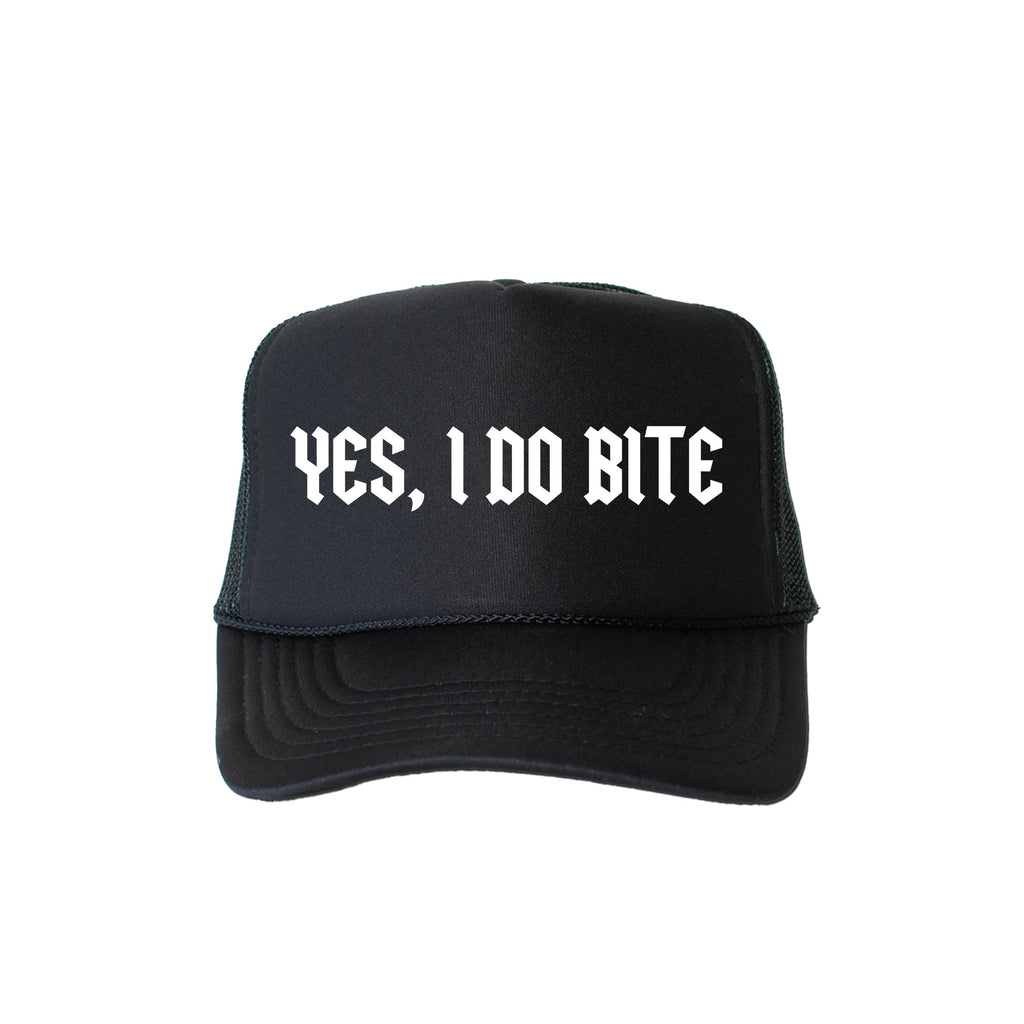 Yes, I Do Bite Trucker Hat
