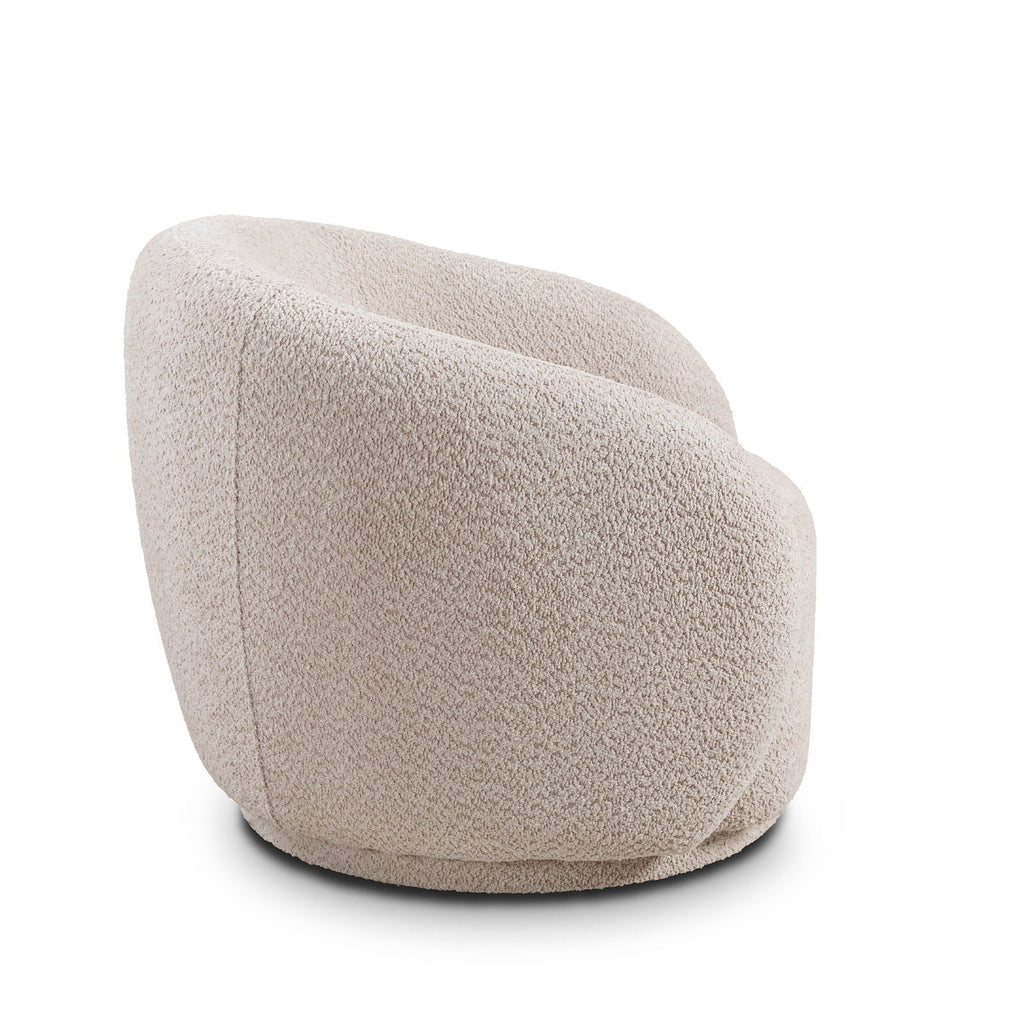 Swivel Accent Upholstered Barrel Chair