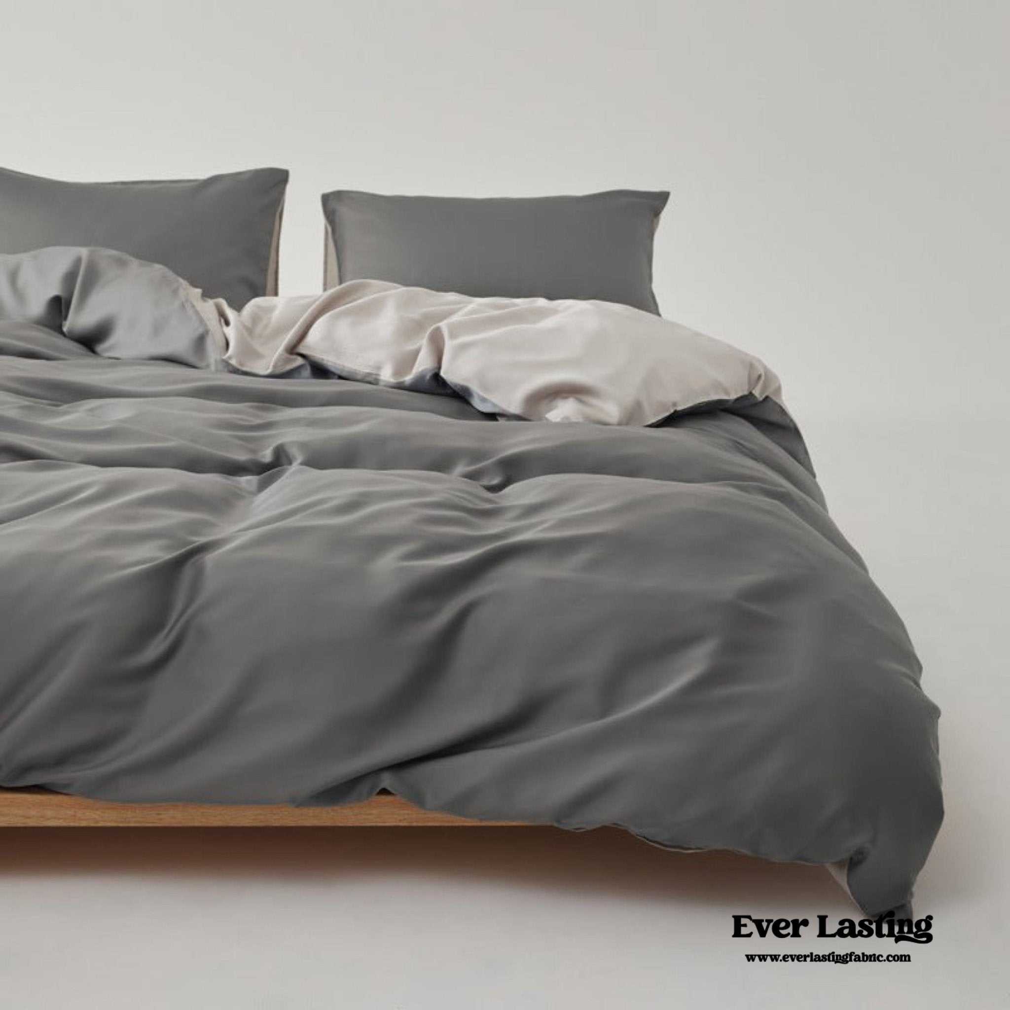 Adeline Pastel Silky Cooling TENCEL™ Bedding Set / Blue