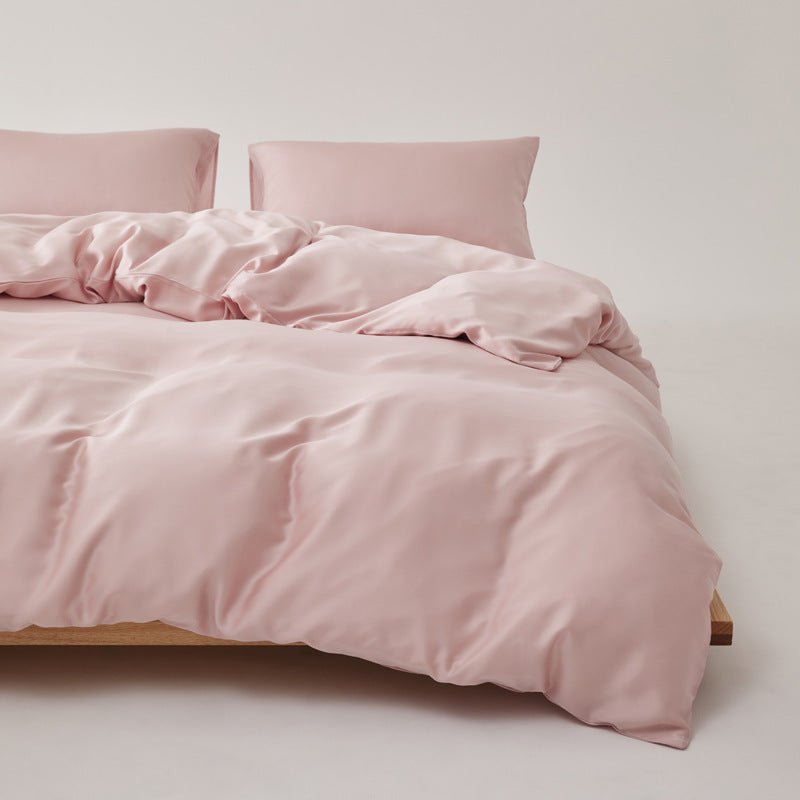 Adeline Pastel Silky Cooling TENCEL™ Bedding Set / Brown