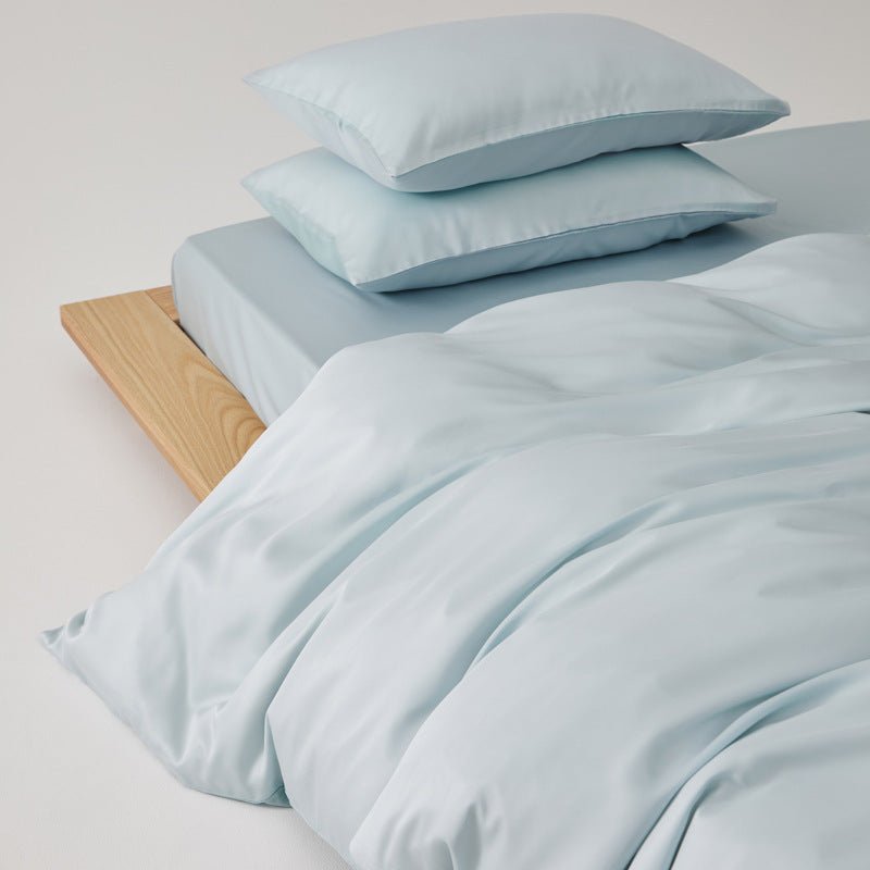 Adeline Pastel Silky Cooling TENCEL™ Bedding Set / Gray