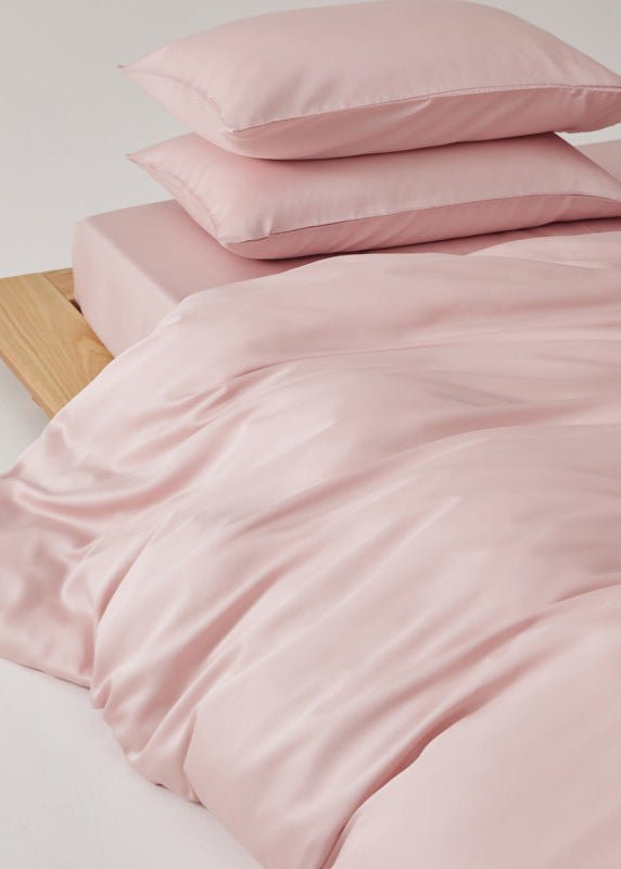 Adeline Pastel Silky Cooling TENCEL™ Bedding Set / Purple