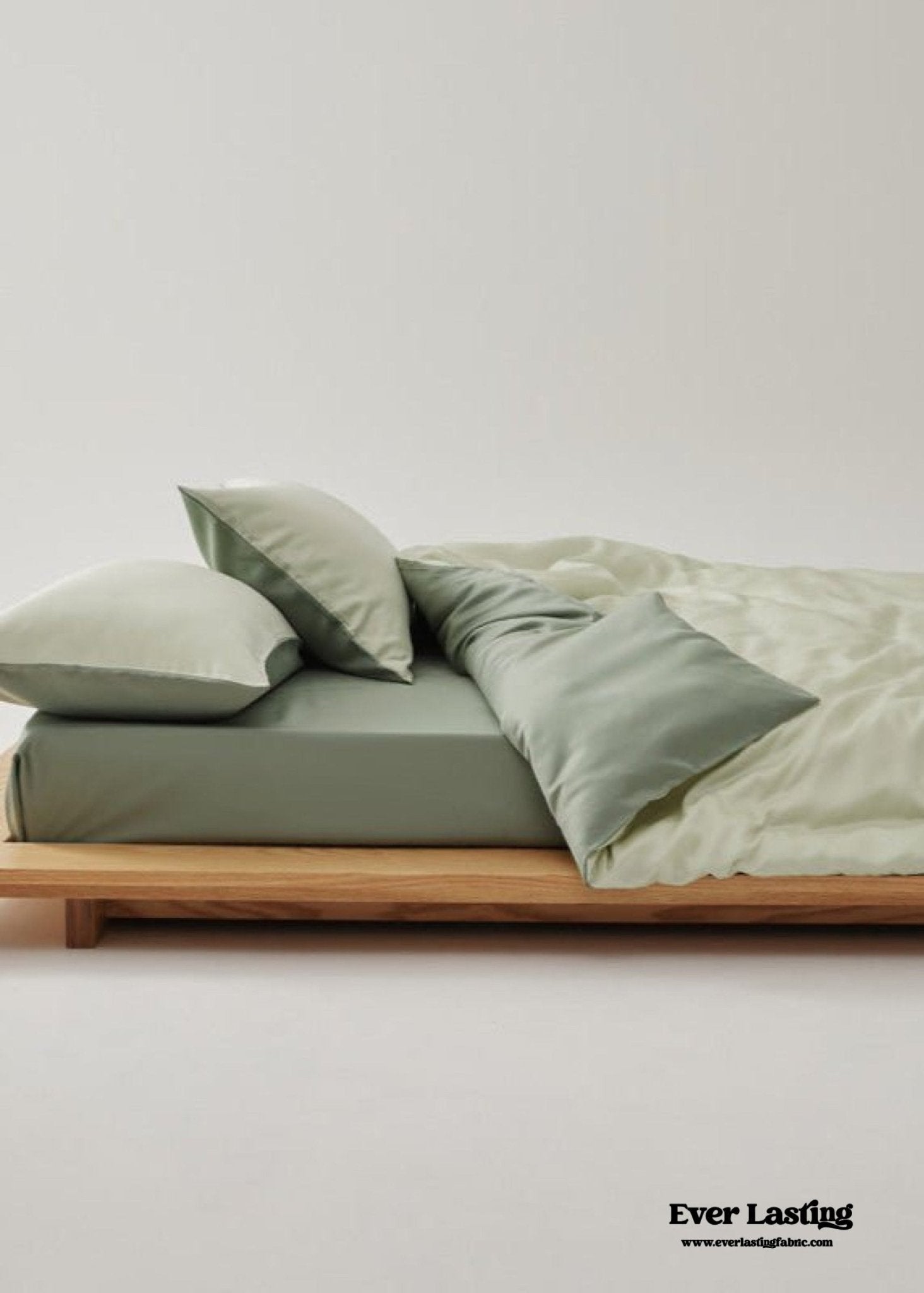 Adeline Pastel Silky Cooling TENCEL™ Bedding Set / Coffee