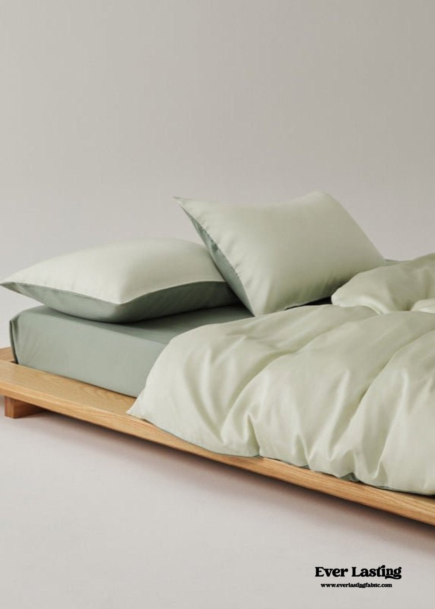 Adeline Pastel Silky Cooling TENCEL™ Bedding Set / Cream