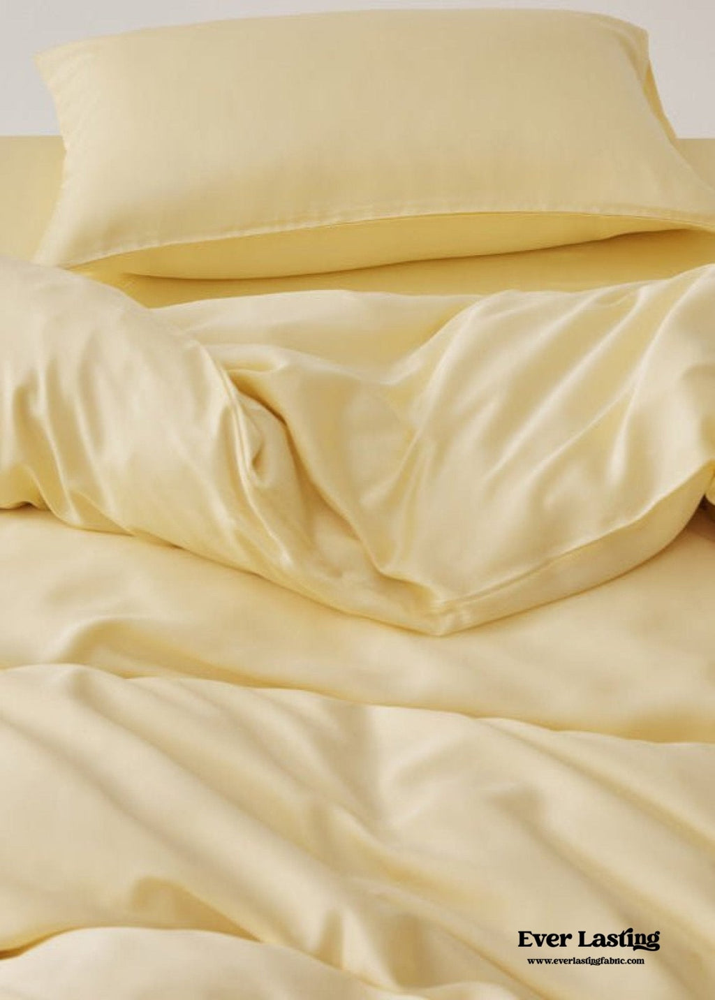Adeline Pastel Silky Cooling TENCEL™ Bedding Set / Cream