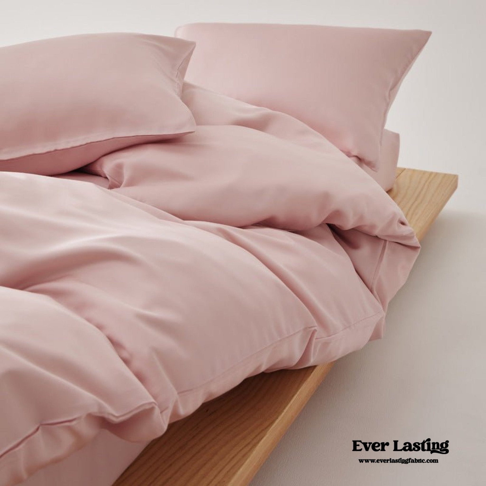 Adeline Pastel Silky Cooling TENCEL™ Bedding Set / Cream