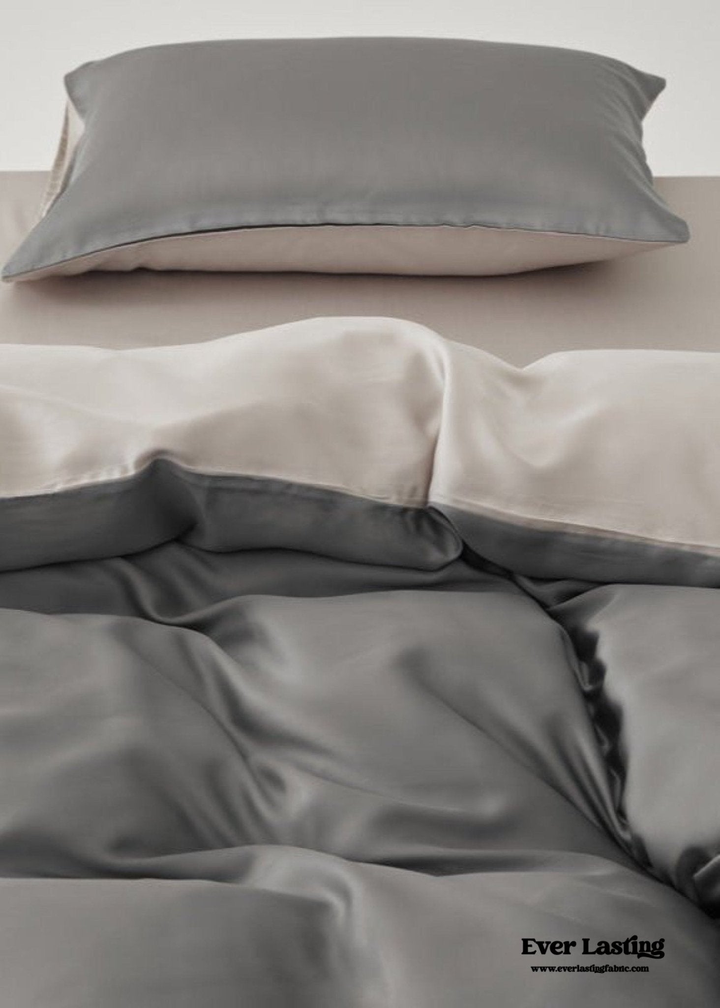 Adeline Pastel Silky Cooling TENCEL™ Bedding Set / Cream