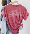 Camp More Worry Less Comfort Colors Tee