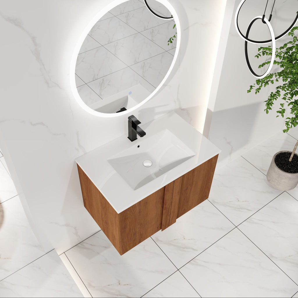 Floating Bathroom Vanity With Sink Combo