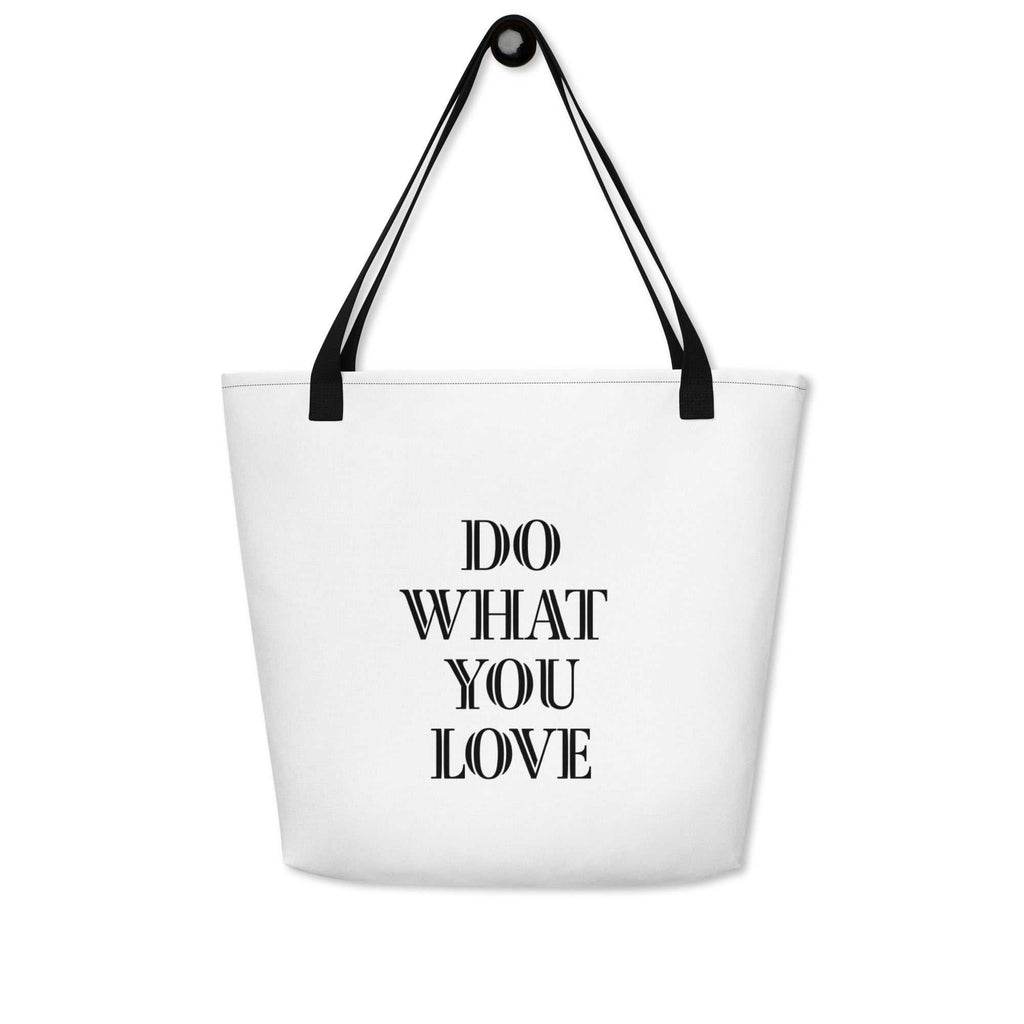 Transform Your Everyday with Our Large All-Over Print Tote Bag