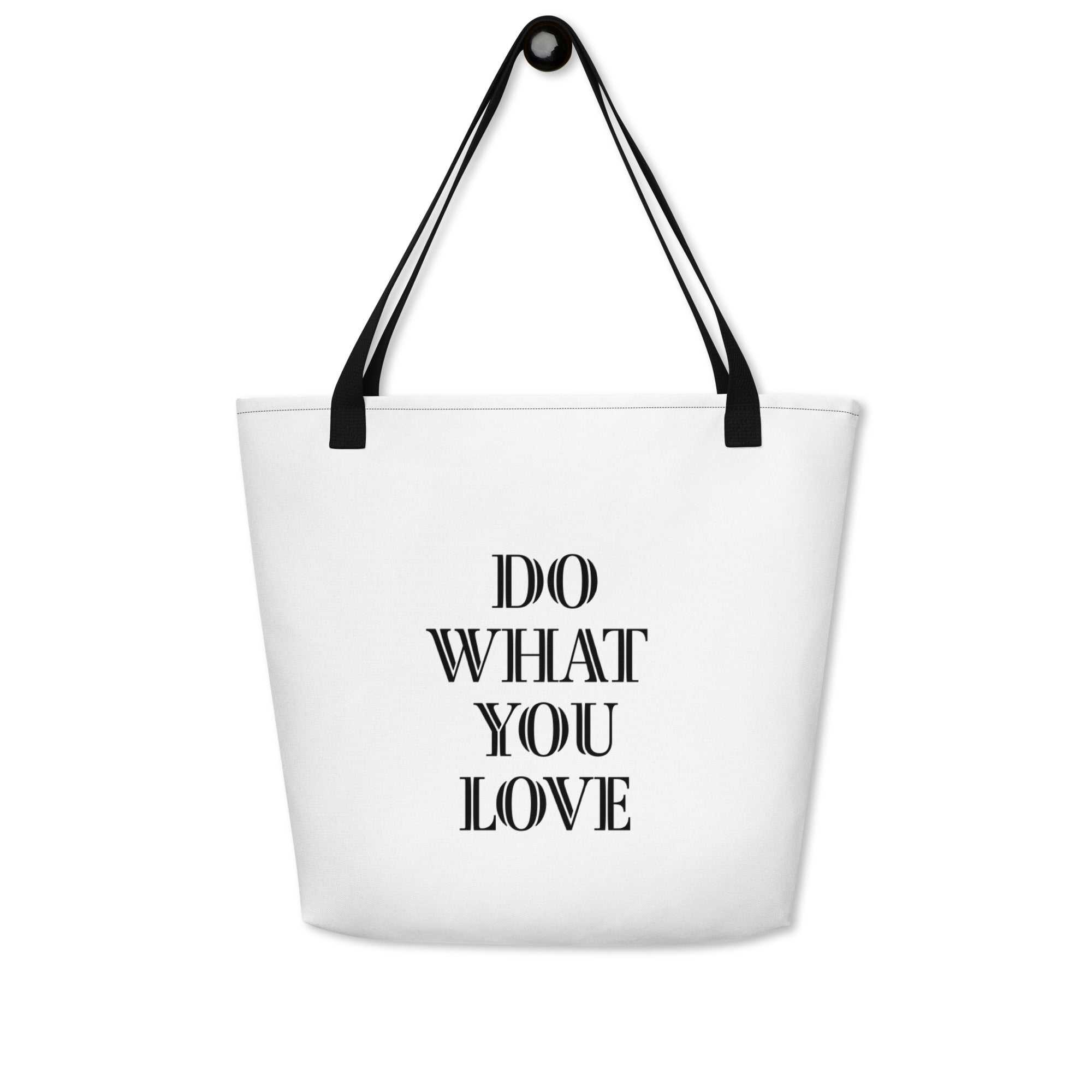 Transform Your Everyday with Our Large All-Over Print Tote Bag