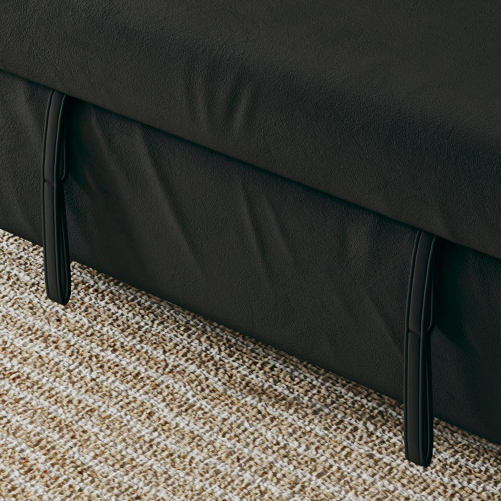 Sofa, Dual Purpose Lounge With Retractable Queen Size Bed