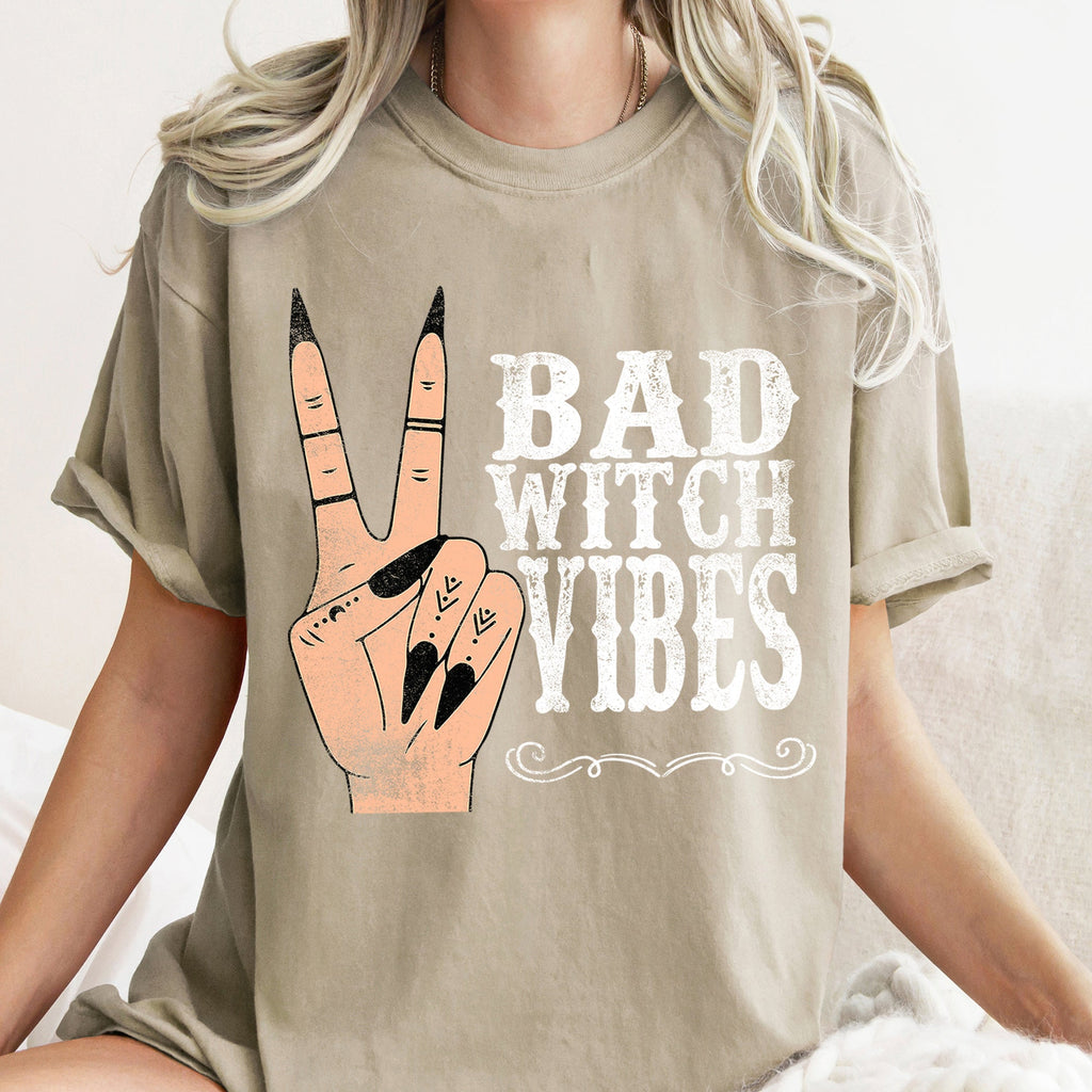 Bad Witch Vibes Comfort Colors Tee