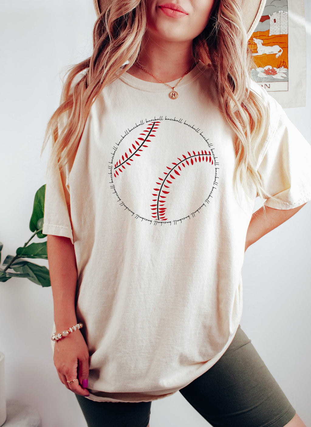Chic Basketball Word Art Comfort Colors Tee