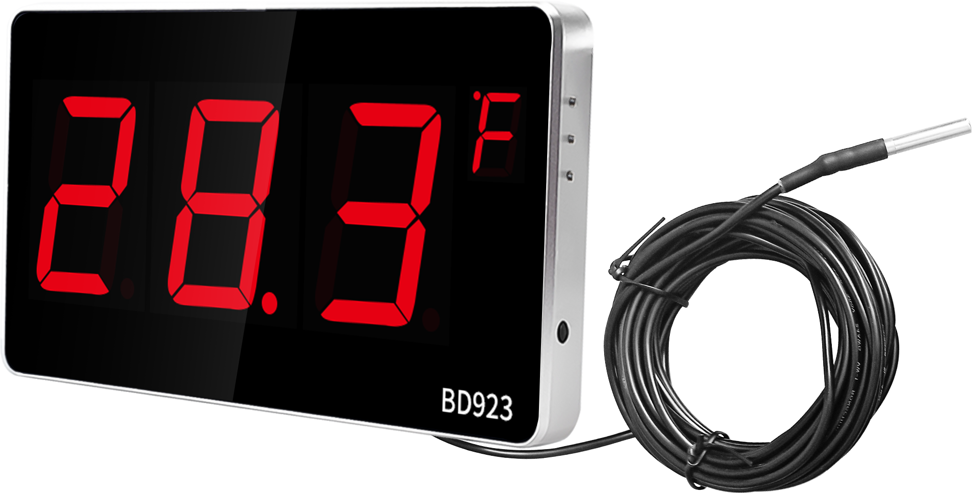 BD923 Large Display Commercial Thermometer with Waterproof Probe