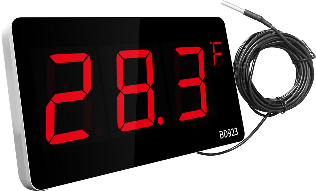 BD923 Large Display Commercial Thermometer with Waterproof Probe