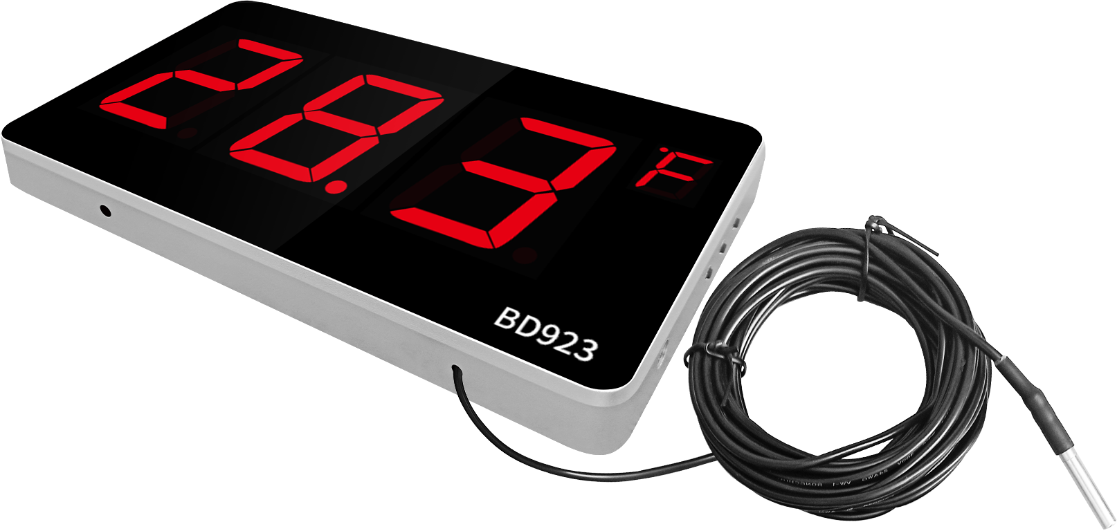 BD923 Large Display Commercial Thermometer with Waterproof Probe