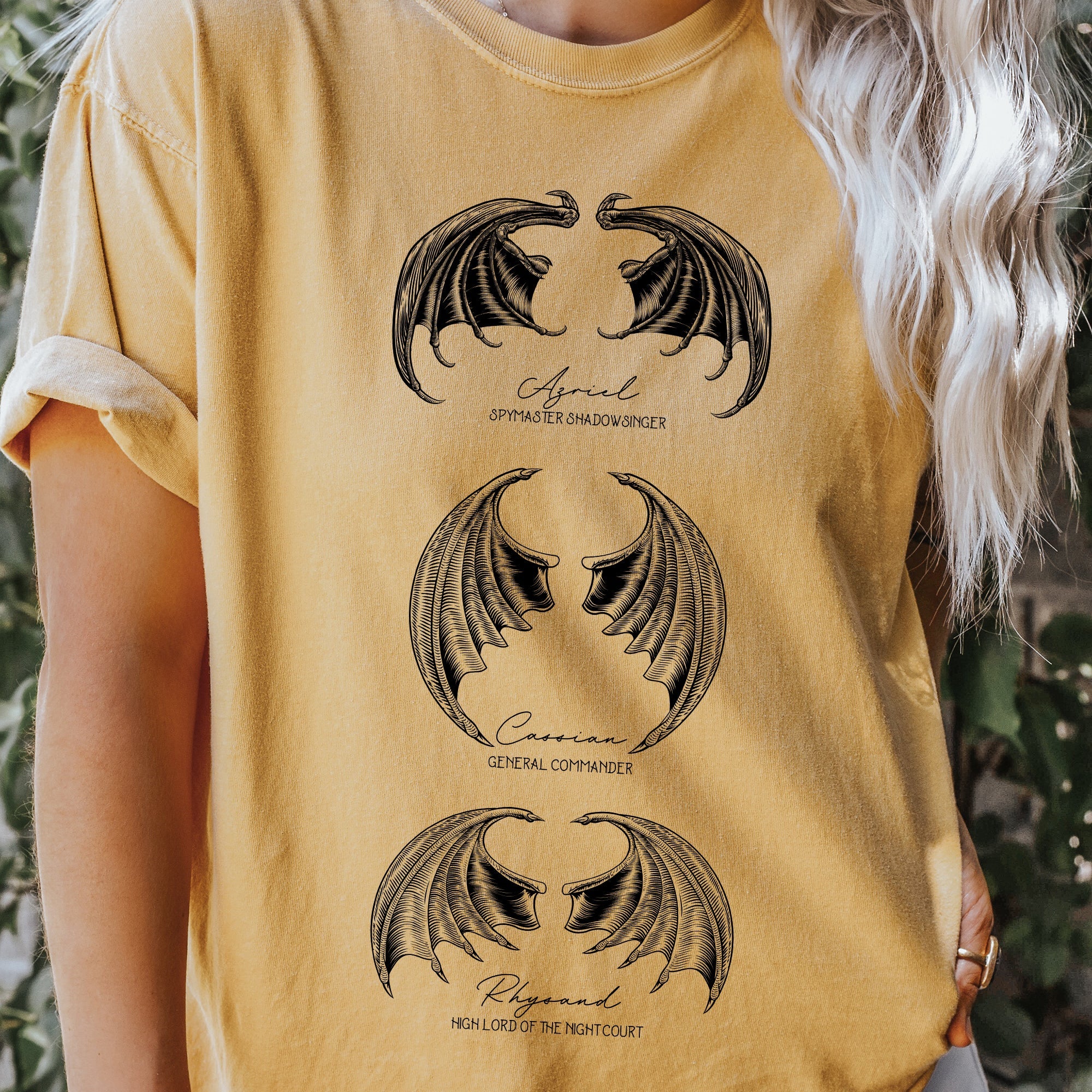ACOTAR Bat Boys, Night Court Comfort Colors Tee