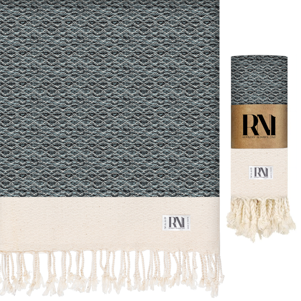 Boho Diamond Turkish Peshtemal Beach Bath Gym Yoga Luxe Soft Weave Turkish Towel