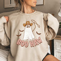 Boo Haw Cowboy Halloween Spooky Western Boot Scootin Boo Haw Edition Graphic Sweatshirt
