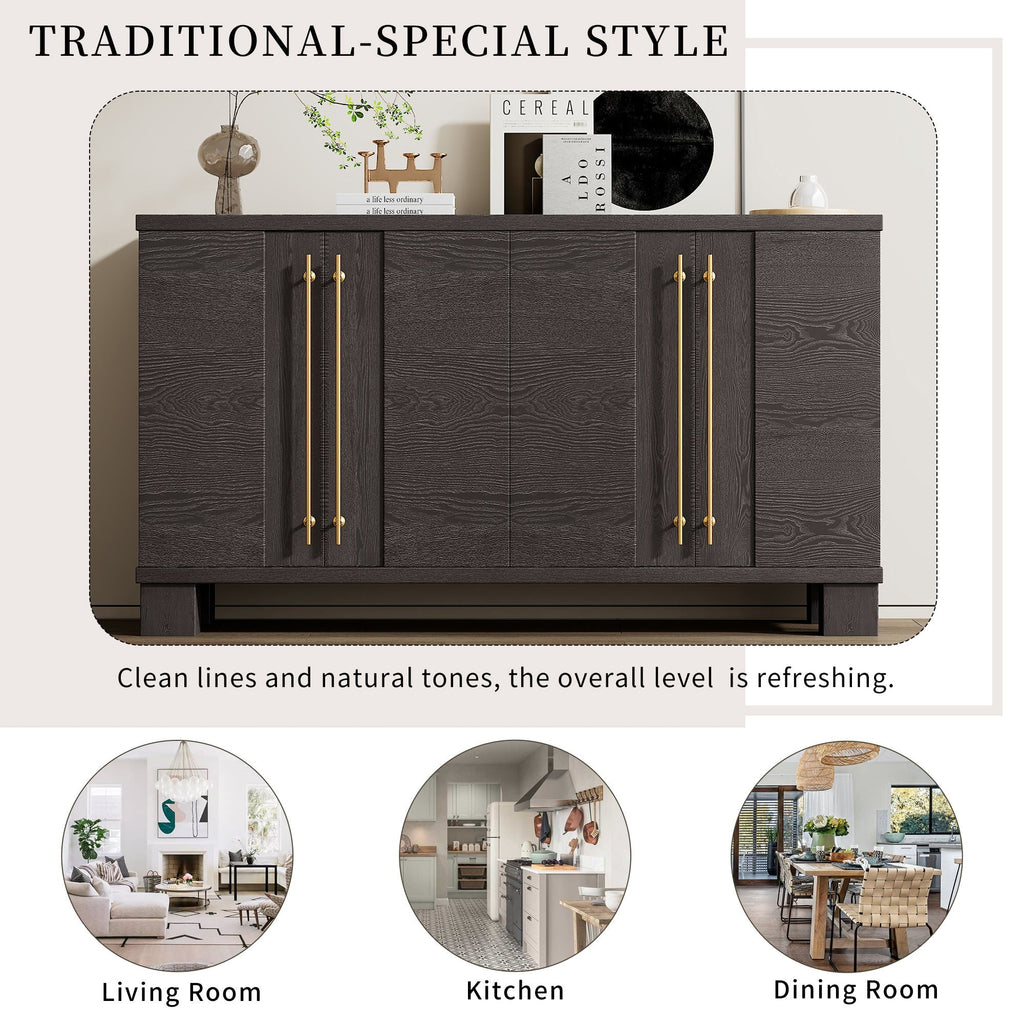 Sideboard With Adjustable Shelves